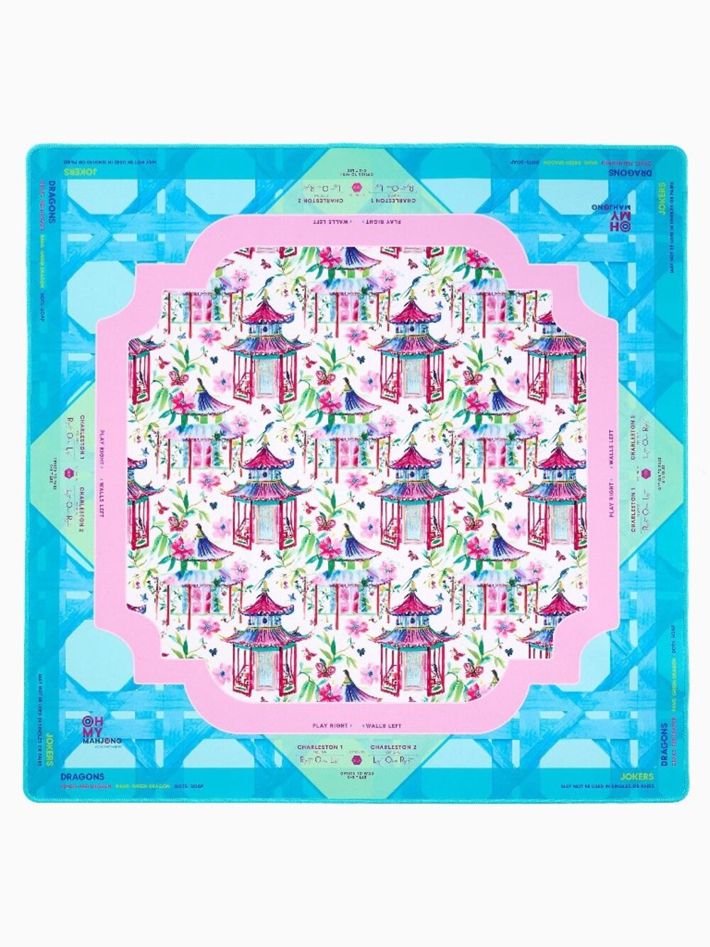 New in Tube Never Used Oh My Mahjong LORELAI Mat in Tube